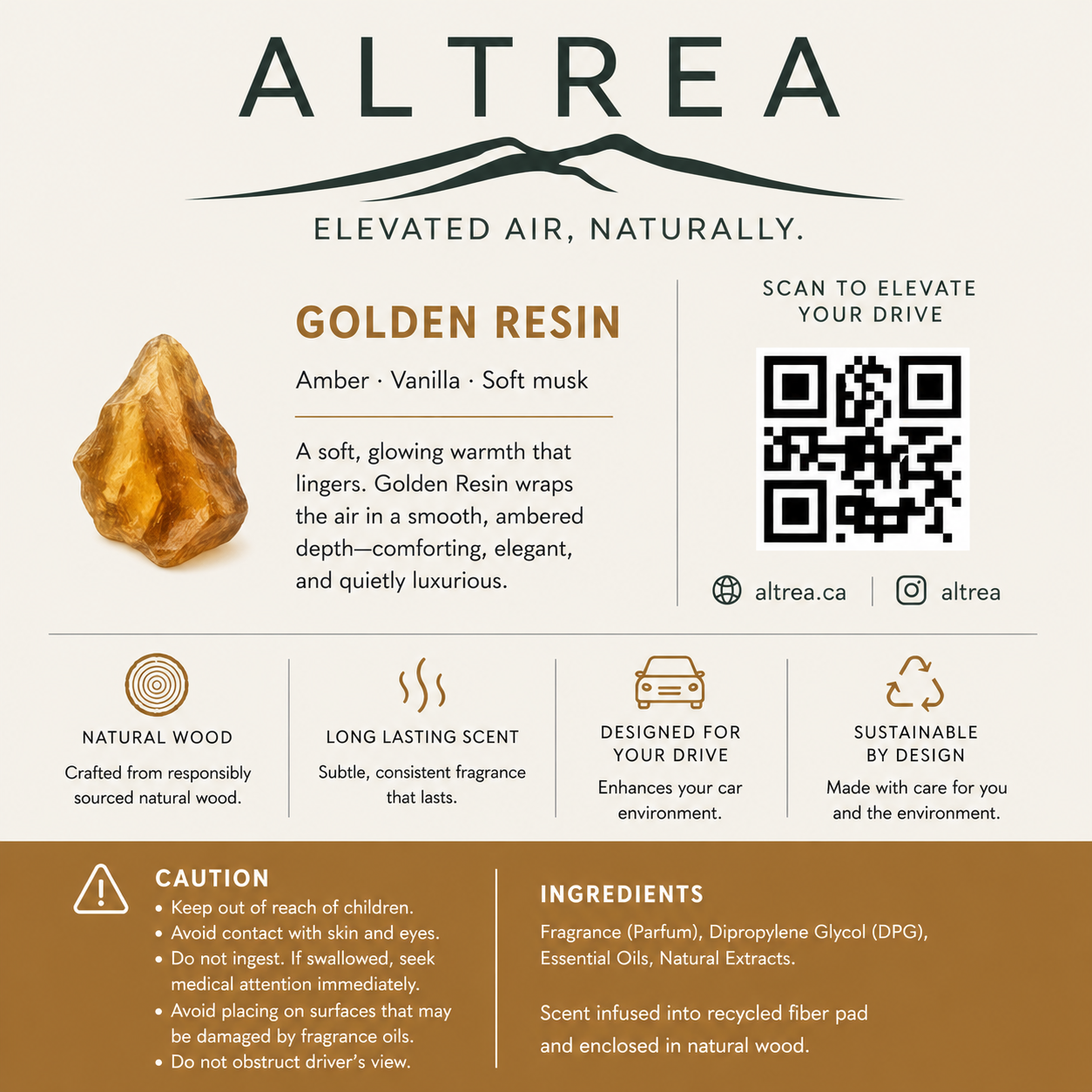 Golden Resin